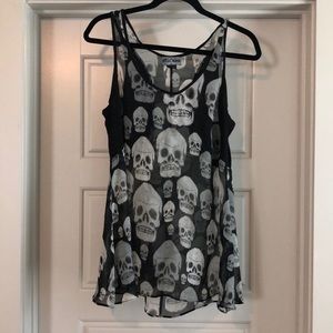 Chiffon Skull tank
